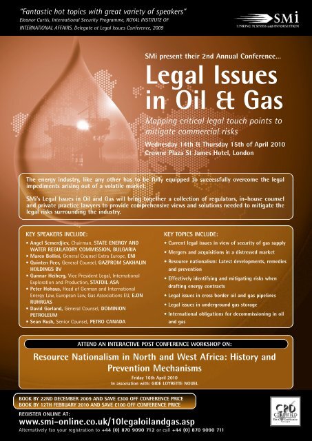 Legal Issues in Oil & Gas - Gide Loyrette Nouel
