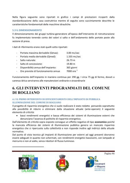 Piano - Comune di Rogliano