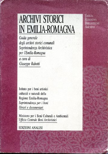 Archivi storici in Emilia-Romagna - xDams
