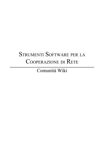 Introduzione ai sistemi Wiki [PDF] - Mbox.dmi.unict.it
