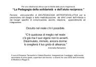 bio-pedagogia antropoevolutiva2 - Comune di Modena