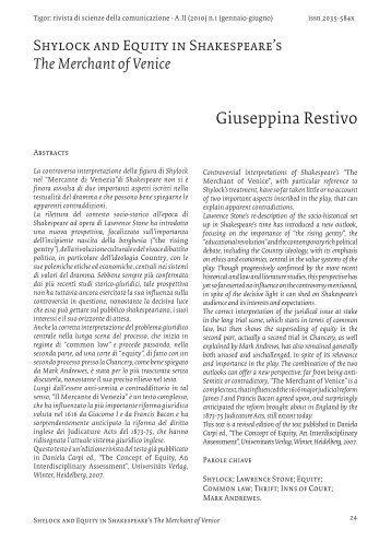 Giuseppina Restivo - OpenstarTs