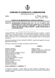 con deliberazione - Comune di Cernusco Lombardone