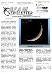 n.091-2008 - Associazione Friulana di Astronomia e Meteorologia