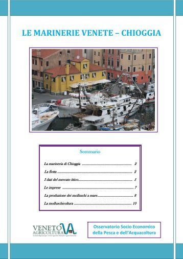 scarica il report sulla marineria di Chioggia - Veneto Agricoltura