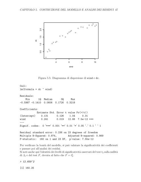 Dispensa di modelli lineari in R - Dipartimento di Statistica