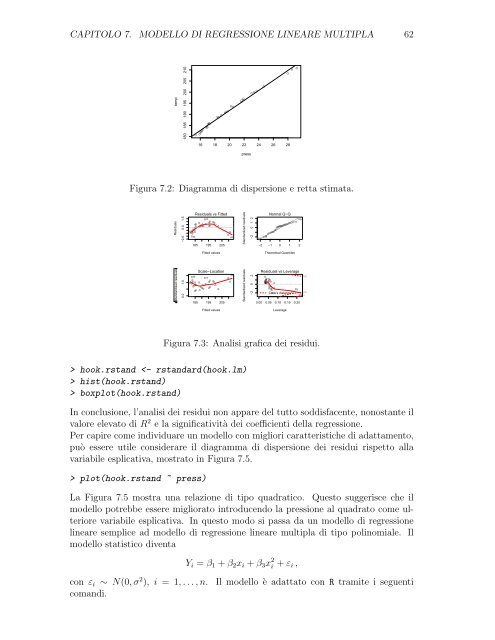 Dispensa di modelli lineari in R - Dipartimento di Statistica