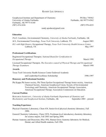 woo ram lee cv department of chemistry and biochemistry