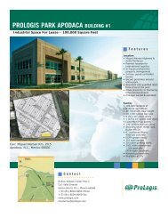 PROLOGIS PARK APODACA BUILDING #1