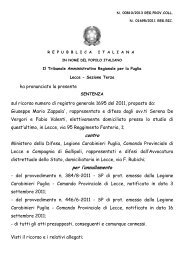 14.04.2013 Lecce,Carabinieri - La Bacheca Di Effettotre