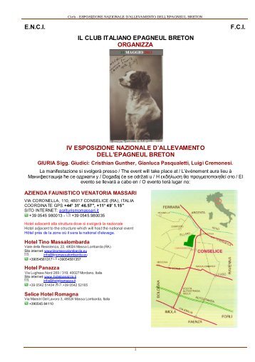 nazionale13-allevamento.pdf - Club Italiano Epagneul Breton