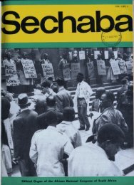 Sechaba Volume 1 Number 4 April 1967 - DISA