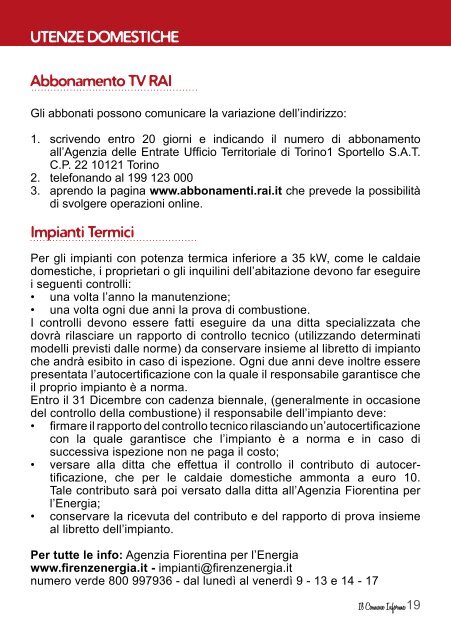 Il Comune Informa - Comune di Calenzano