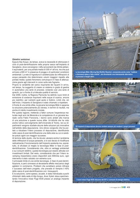 Mixer 4530 - Processo MBBR - Water Solutions