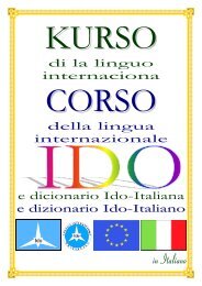 in Italiano - Ido Europa