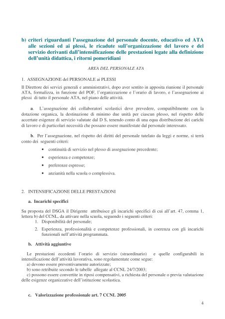 Contrattazione d'Istituto 2007/08 - Liceo Scientifico & Linguistico E ...
