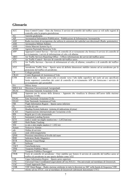 Relazione di perizia tecnica dei consulenti tecnici del PM - ANACNA