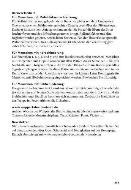 Spielzeitbuch 2013/2014 - Wuppertaler Bühnen