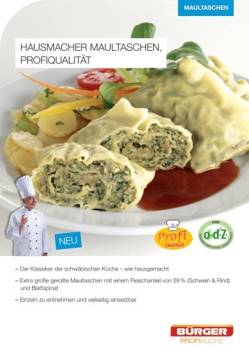 HaUSMacHER MaUltaScHEN, PRoFiqUalität - Bürger GmbH