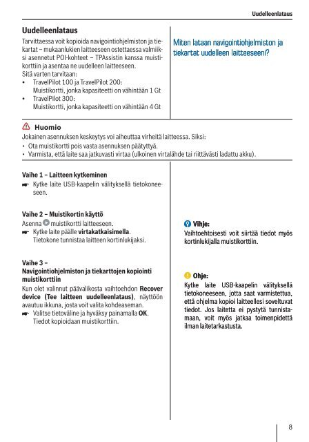 Mobile Navigation - Blaupunkt