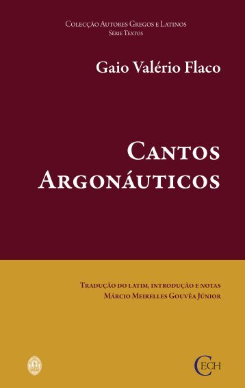 Gaio Valério Flaco. Cantos Argonáuticos - Universidade de Coimbra