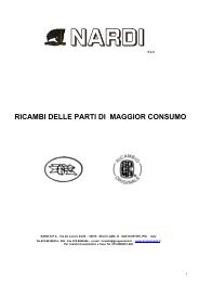 ricambi delle parti di maggior consumo - centro ricambi troisi snc