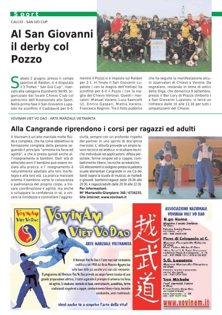 Sport - Il Nuovo Lupo