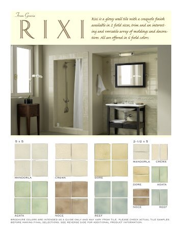 Grazia Rixi - Oregon Tile & Marble