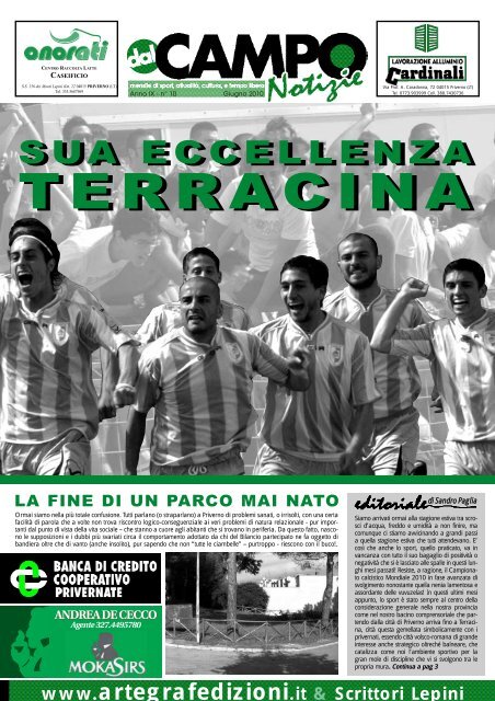 Miriana Cardinale, Autore presso L Football - Pagina 13 di 32