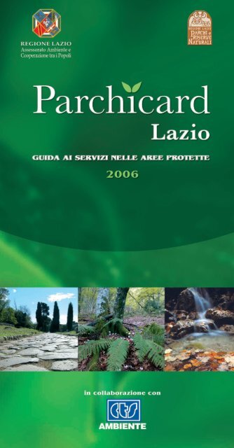 Parchicard Lazio - Lupacchiotti.It