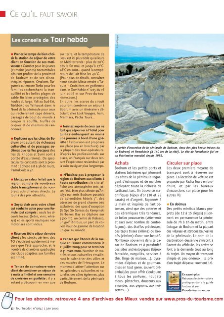 PDF : Turquie Bodrum