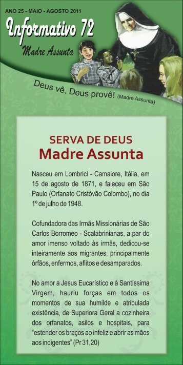 madre assunta marchetti - Scalabriniane.org