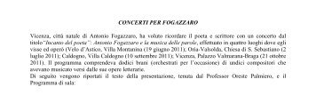 Antonio Fogazzaro e la musica delle parole (con brani orchestrati)