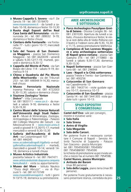 Archivio PDF: Guida 29 11 2011 - Comune di Napoli