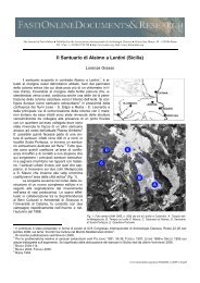 Il Santuario di Alaimo a Lentini - Bollettino di archeologia on line