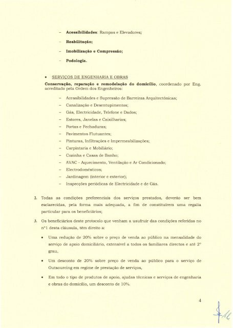 Protocolo celebrado entre o Exército Português e a Traço de União ...