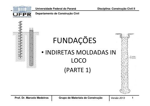 TC025 Fundações B - DCC - Universidade Federal do Paraná