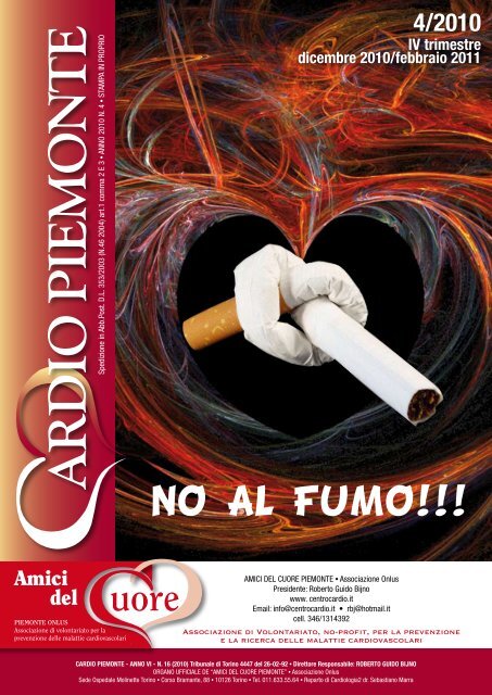 NO AL FUMO!!! - AMICI DEL CUORE