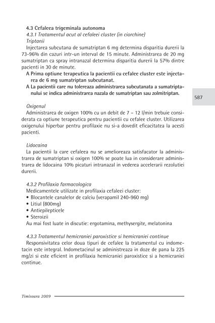 Cefaleea: Ghid de diagnostic si tratament in structurile de primire ...