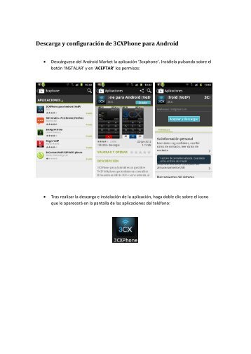 Descarga y configuración de 3CXPhone para Android - ASyC