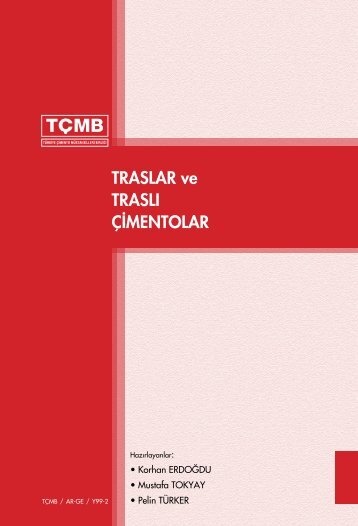 TRASLAR ve TRASLI ÇİMENTOLAR - eKatalog.co