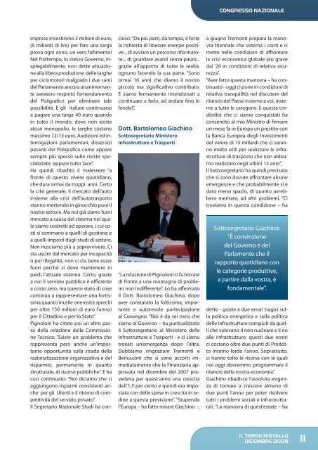 Periodico dell'Unasca - Poste Italiane SpA - Il Tergicristallo