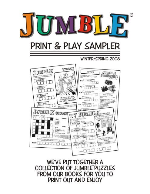 Play jumble deals