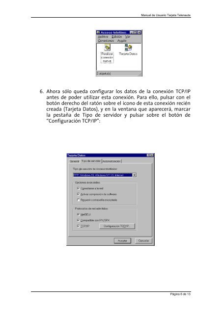 Manual Tarjeta Telenauta v1.0 ( pdf, 2.037 Kb ) - Movistar