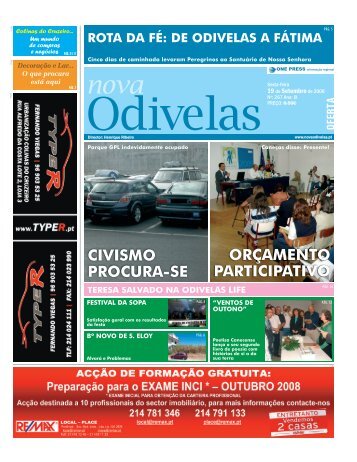 civismo procura-se orçamento participativo - Nova Odivelas