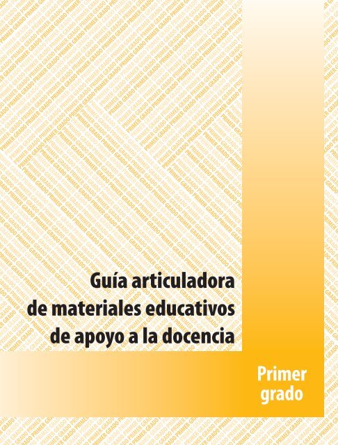 Primer grado - Secretaría de Educación Jalisco