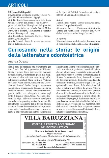 Dicembre 2010 - Ordine dei Medici di Bologna