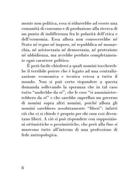 La tirannia dei valori e le categorie del politico - La scuola di ...