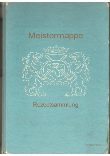 Meistermappe (Robin Pammer 2007)