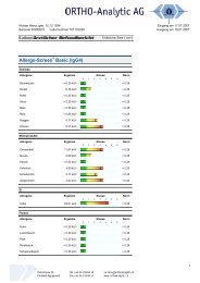 Allergoscreen Basic IgG4 - Ortho - Analytic AG